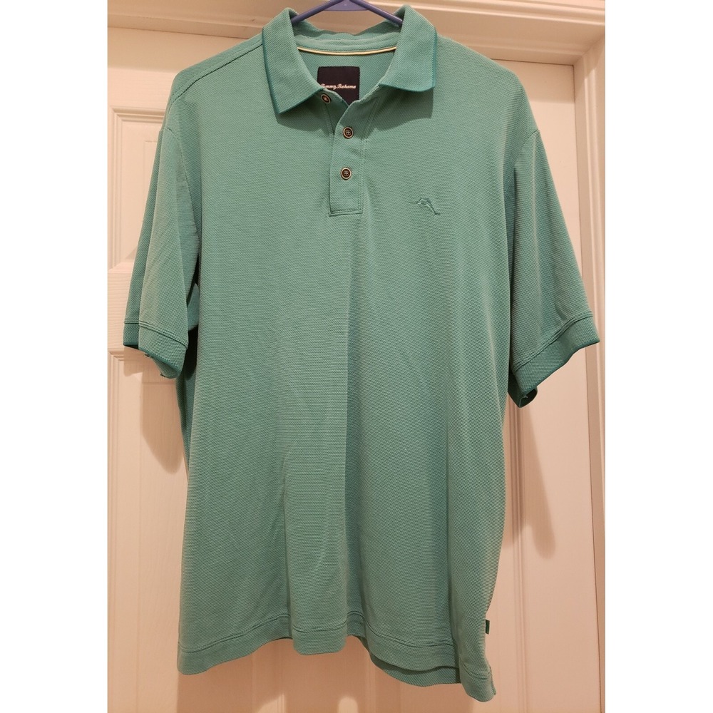Tommy Bahama Shirt Men's‎ Medium Polyester Blend